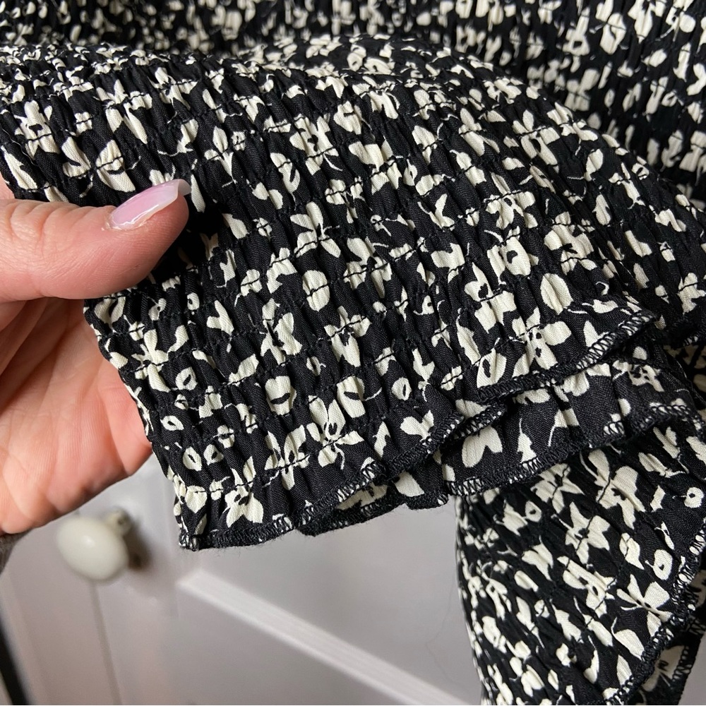 O.Vianca Ditsy Floral Strappy Mini Dress Size Medium NEW - Picture 11 of 16